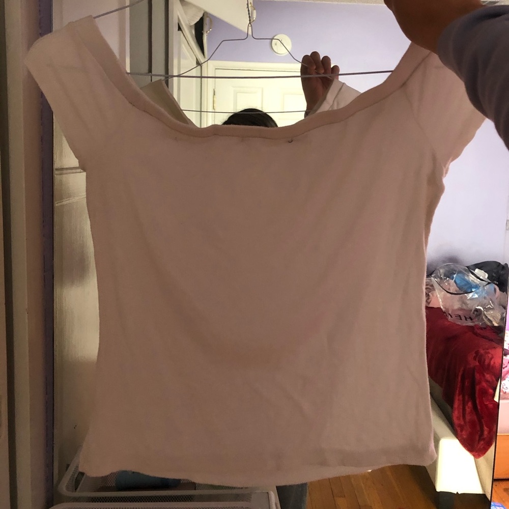 Forever 21 white off the shoulder top